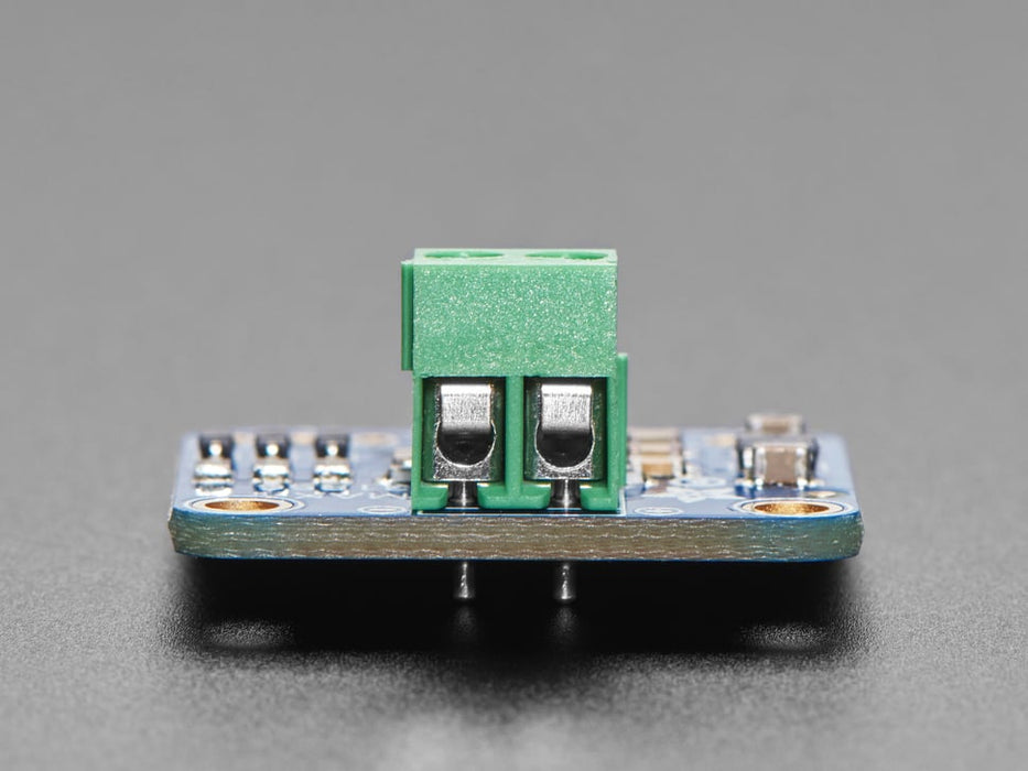 Angled Shot of a Adafruit Universal Thermocouple Amplifier Breakout Board.