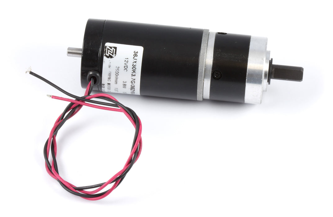 12V/0.5Kg-cm/670RPM 3.7:1 DC Gear Motor