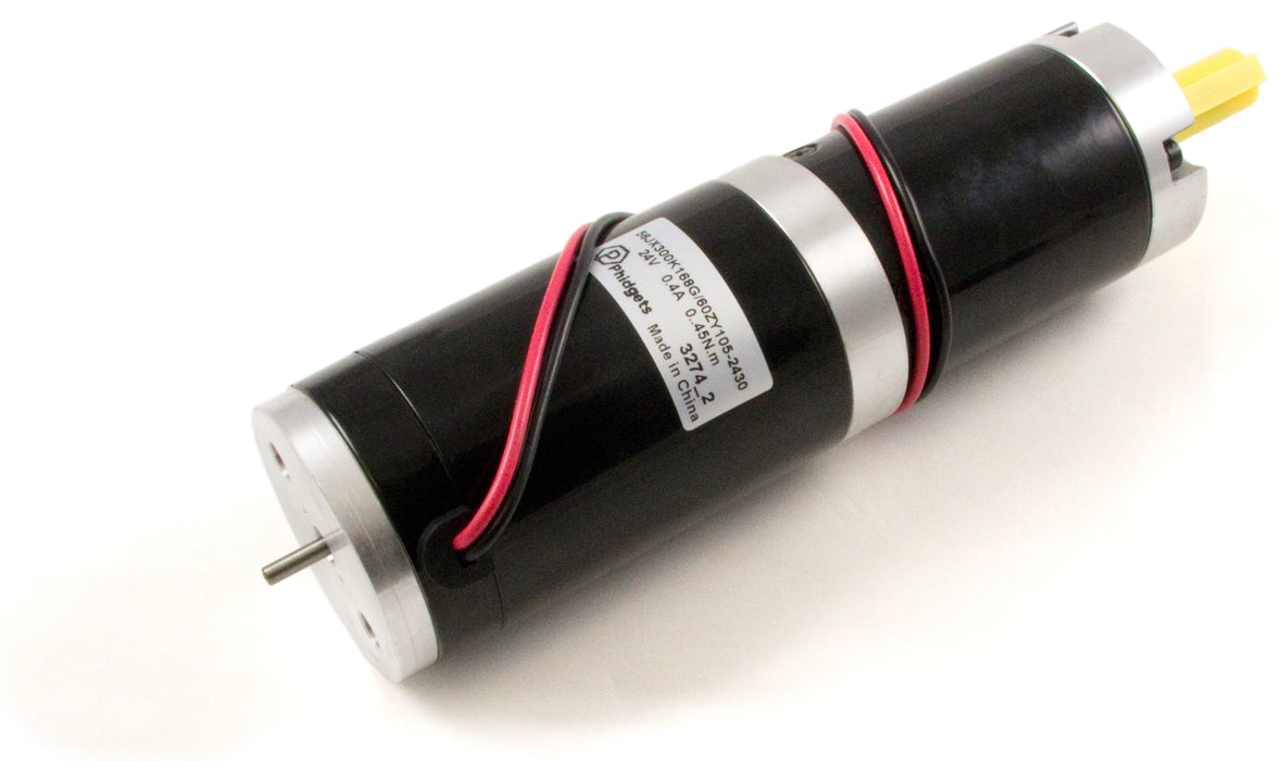 24V/173.3Kg-cm/15RPM 168:1 DC Gear Motor