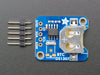 Angled shot of a Adafruit DS1307 Real Time Clock Assembled Breakout Board.