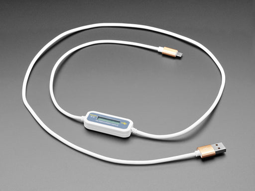 Micro B USB Cable with LCD Voltage / Current Display