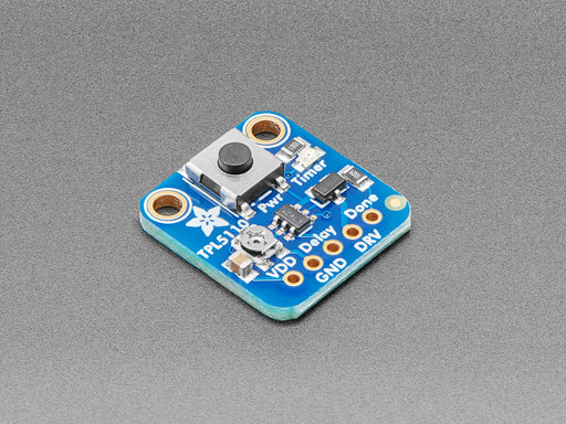 Angled shot of Adafruit TPL5110 Low Power Timer Breakout Board. 