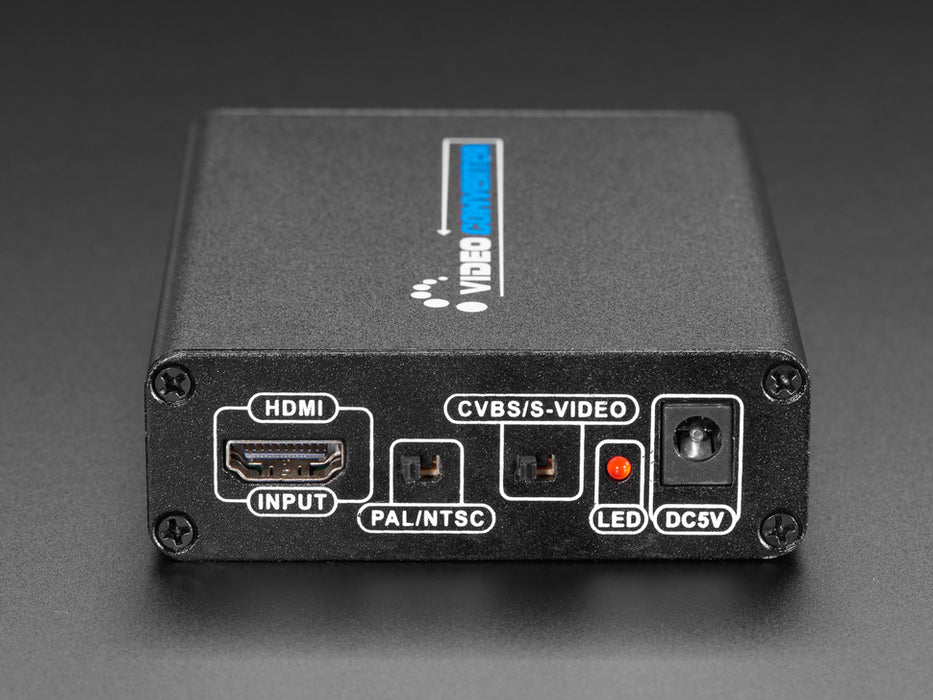 HDMI to RCA Audio and CVBS NTSC, PAL, or S-Video Converter