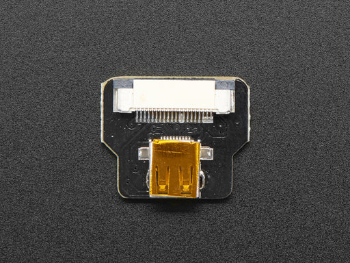 Straight Micro HDMI Socket Adapter