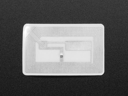 RFID sticker with coil imprinted