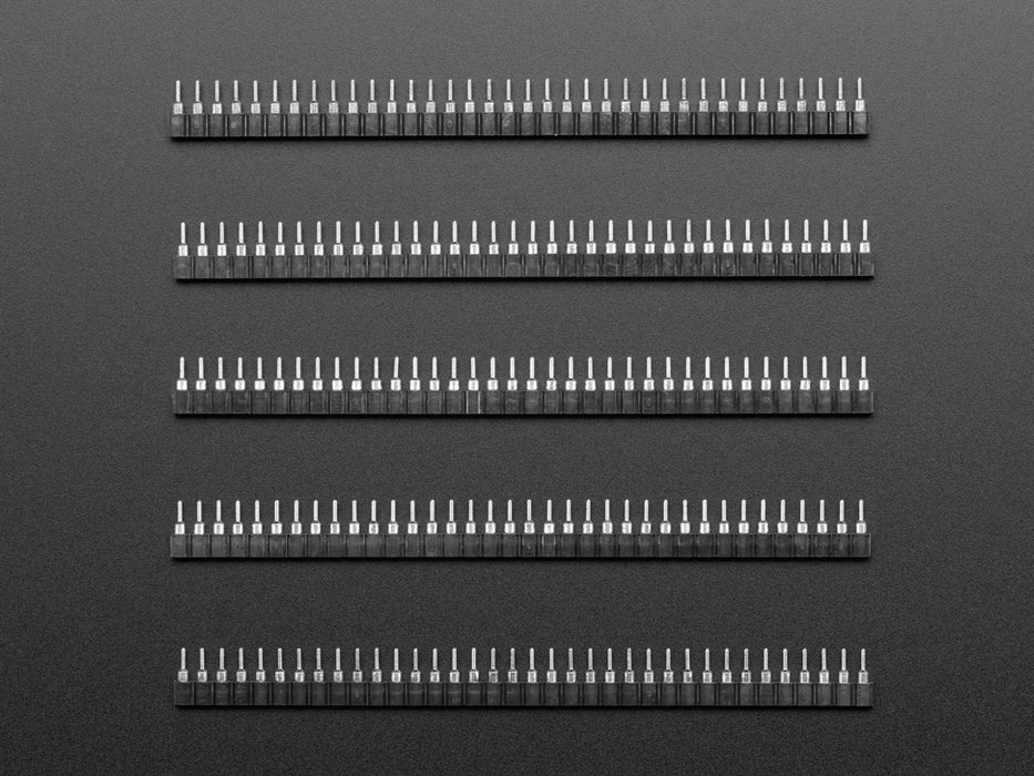 Pack of 5 of 36-pin Swiss Female Socket Headers