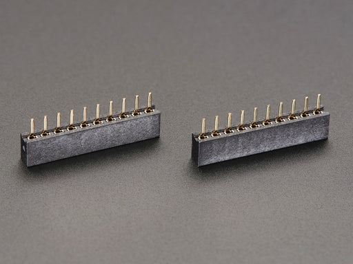 Pack of two, 2mm 10 pin Socket Headers