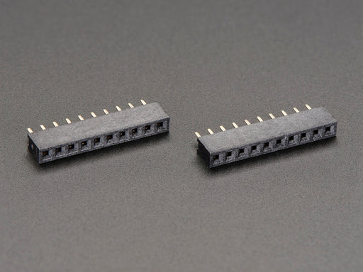 Pack of two, 2mm 10 pin Socket Headers