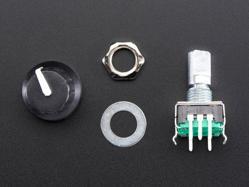 Rotary Encoder with rubbery knob