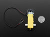 DC Gearbox Motor - TT Motor with two long wires and yellow body