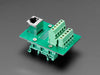 DIN Rail mountable RJ-45 To Terminal Block Adapter - Vertical Jack.