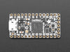 Adafruit ItsyBitsy M4 Express featuring ATSAMD51 connected to a small breadboard. 