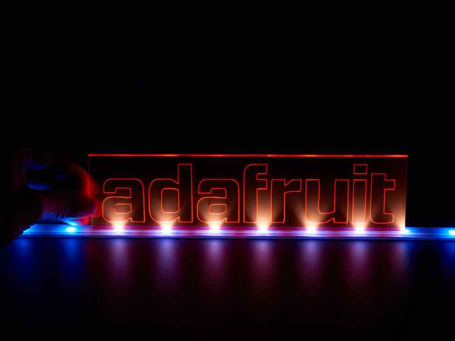 Adafruit NeoPixel UV LED Strip flickering all LEDS