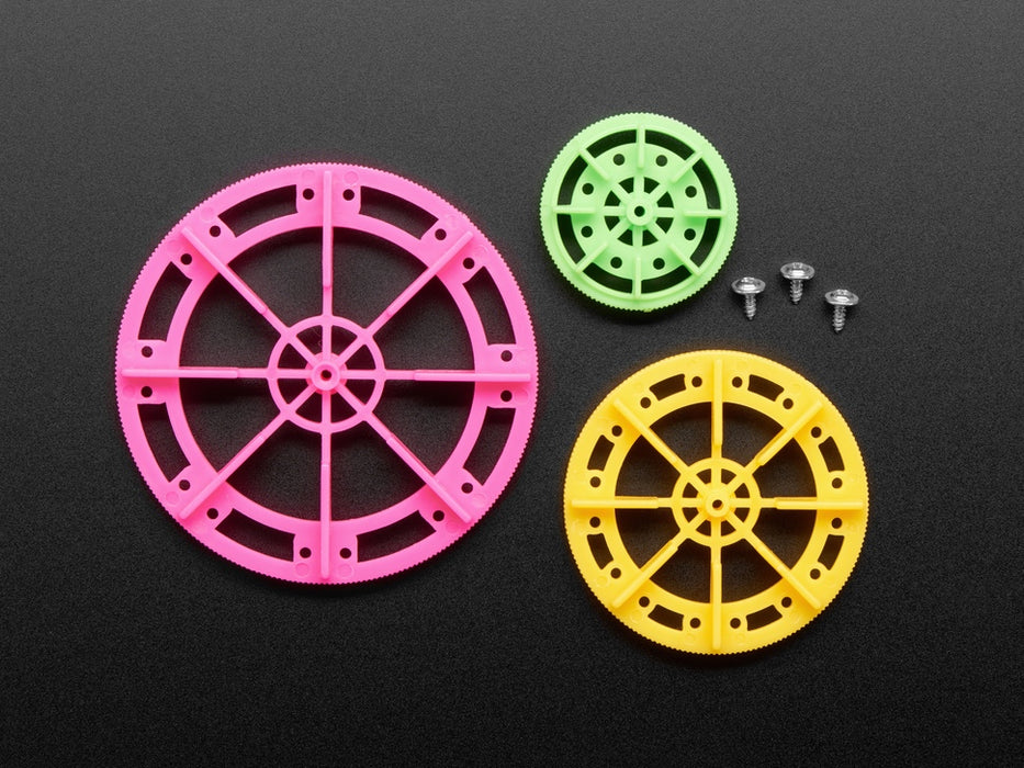 Paddle Wheel three Pack for TT Gearbox Motor