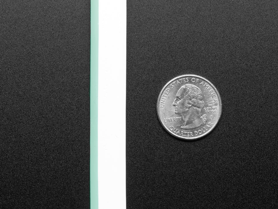 Coil of neon-looking green light