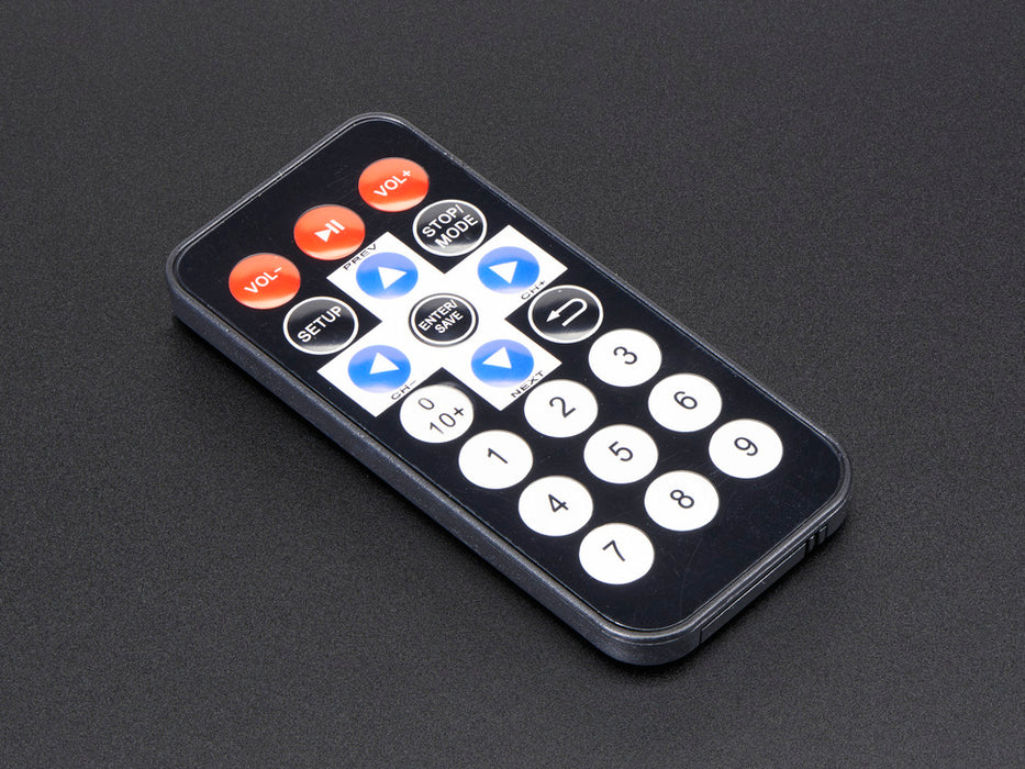 Mini Remote Control with 21 buttons