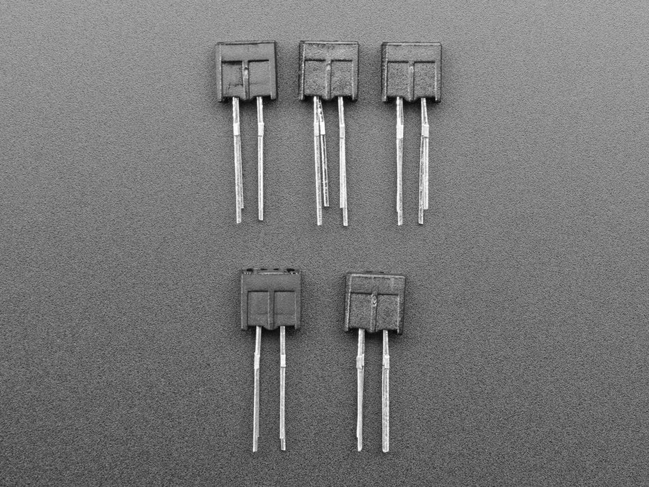 Five Miniature Reflective Infrared Optical Sensors