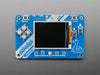 Angled Shot of Adafruit PyBadge - Low Cost. 