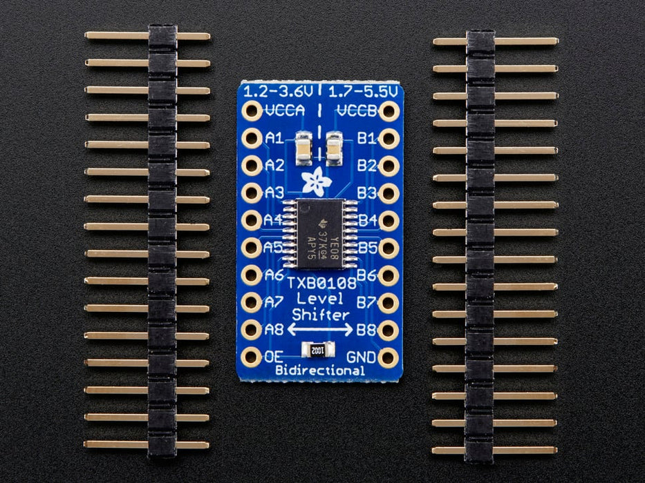 Angled shot of a 8-channel Bi-directional Logic Level Converter