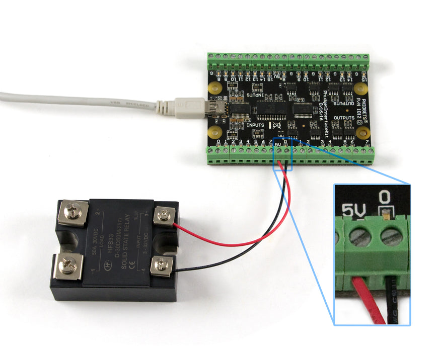 DC Solid State Relay - 30V 50A