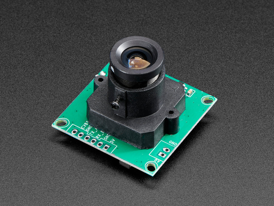 TTL camera module breakout with large lens