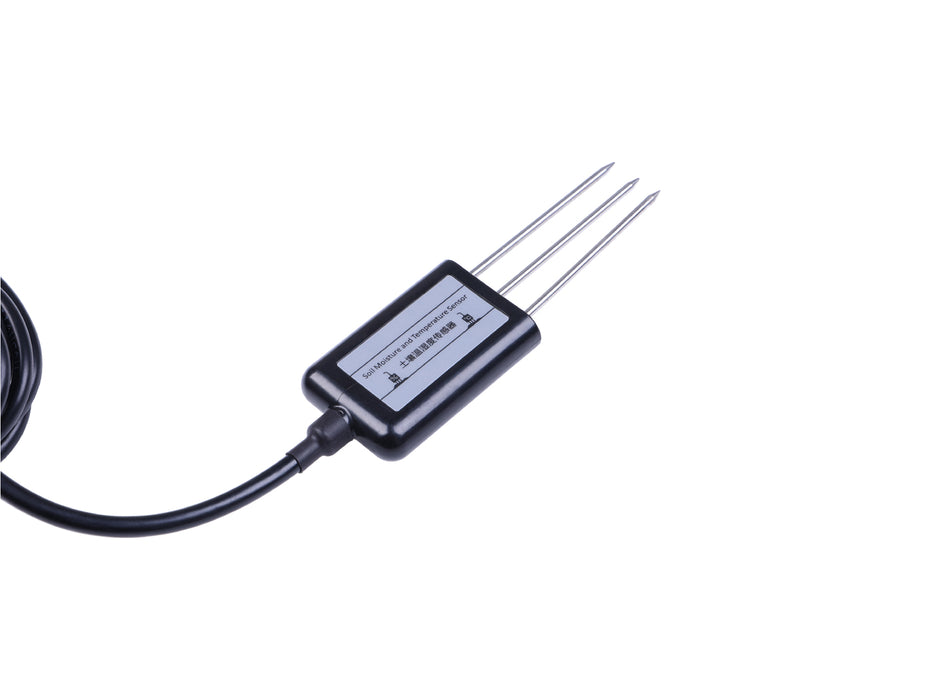 Industrial Soil Moisture & Temperature Sensor MODBUS-RTU RS485, 0-2V Analog Voltage (S-Soil MT-02A)