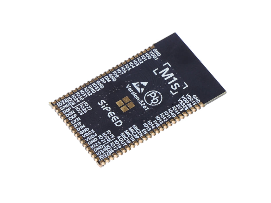 Sipeed BL808 M1s RISC-V Module with WIFI / BT / Bluetooth5 - 768KB SRAM + 64MB RAM, ideal for IoT wearable devices, Smart Home