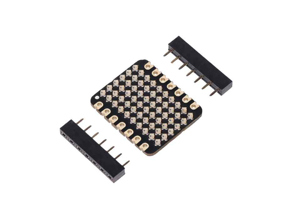 Seeed Studio 6x10 RGB MATRIX for XIAO - total 60 LEDs onboard, 1m*1m WS2812B LED, 21 x 17.5mm thumb-sized, wearable