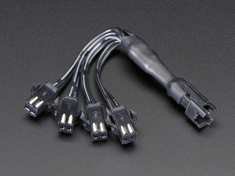 In-line wire 1-to-4 splitter — Robot Italy
