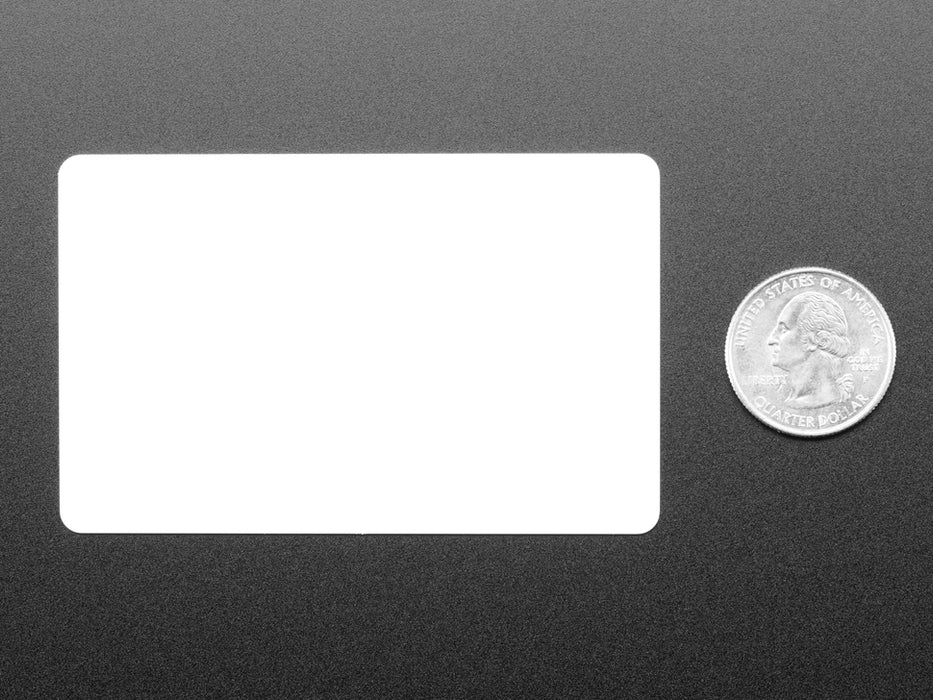 Blank white RFID/NFC card