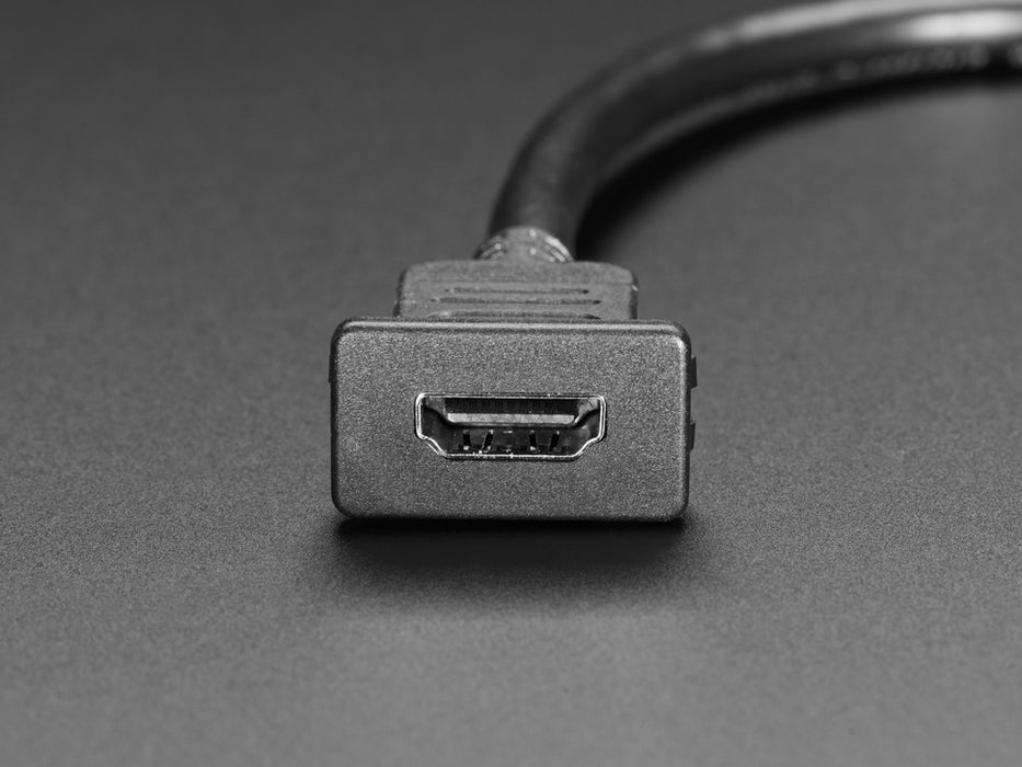 Snap-In Panel Mount HDMI Cable - 30cm