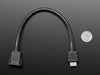 Snap-In Panel Mount HDMI Cable - 30cm