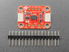 Angled shot of red sensor breakout.