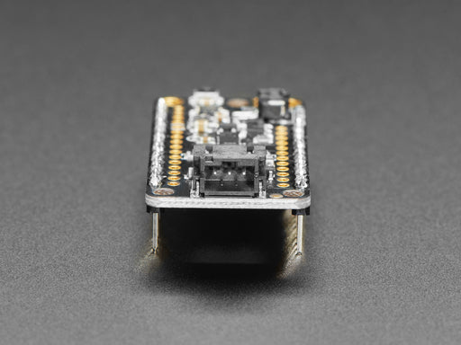 Angled shot of a Assembled Adafruit Prop-Maker FeatherWing.