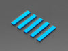 Five pack of 20-pin 0.1 Female Header - Blue plastic