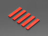 Five pack of 20-pin 0.1 Female Header - Red plastic