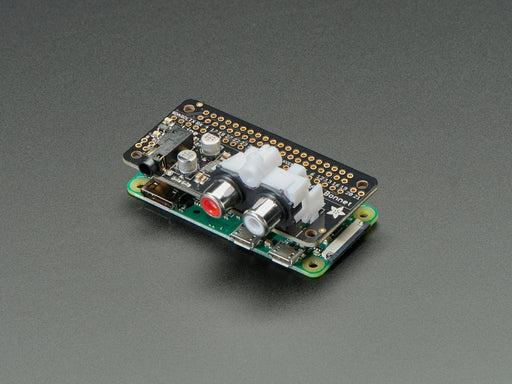 Dual RCA Jack for Adafruit I2S Audio Bonnet