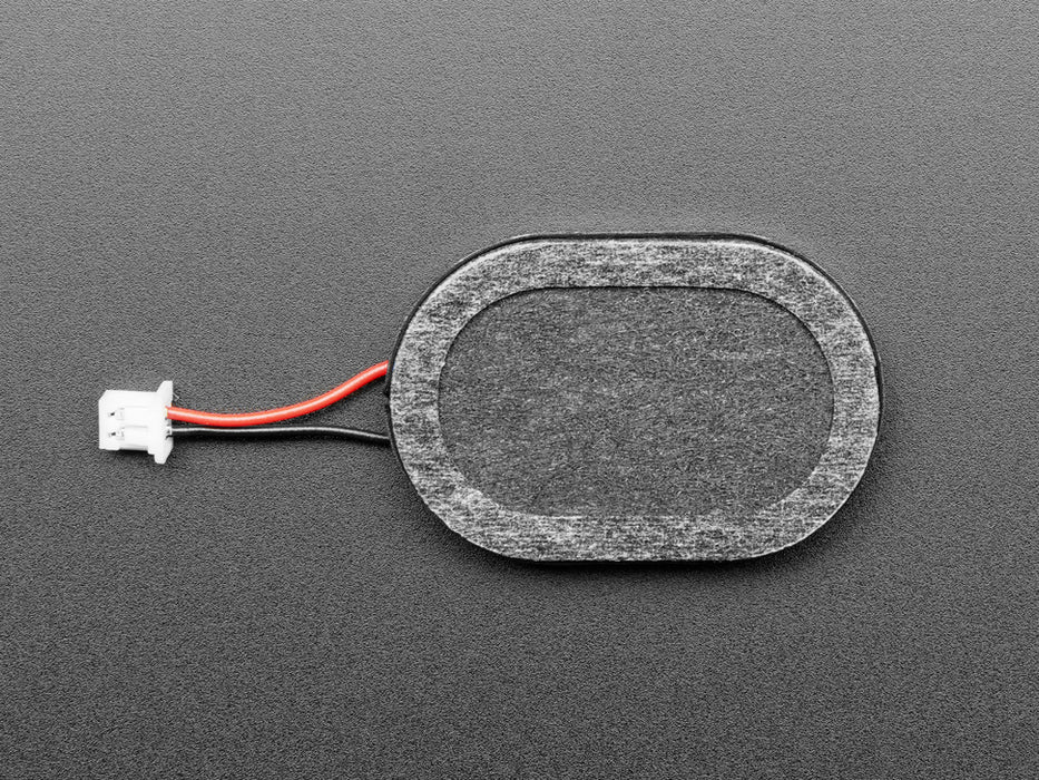 Mini Oval Speaker with Short Wires 