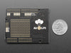 Angled shot of Wi-Fi co-processor shield PCB.