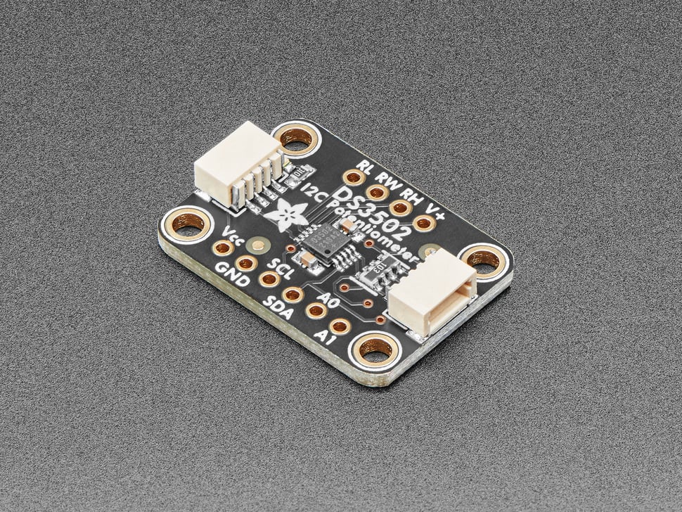 Adafruit DS3502 I2C Digital 10K Potentiometer Breakout STEMMA QT / Qwi ...