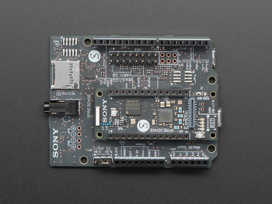 Arduino-shaped Sony Spresense Extension Board