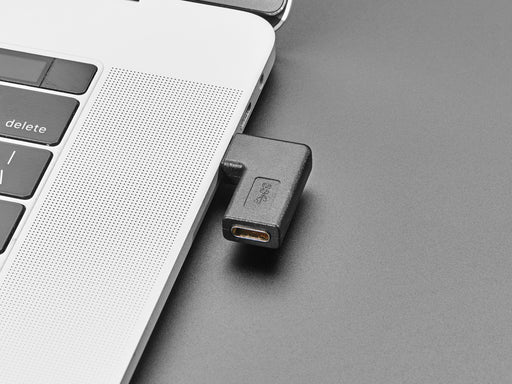 Right Angle USB Type C Adapter - USB 3.1 Gen 4 Compatible