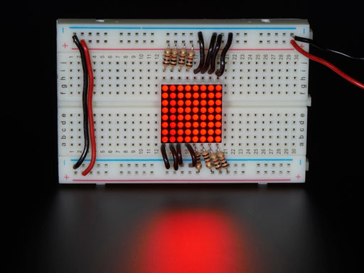 Miniature 8x8 Red Led Matrix.