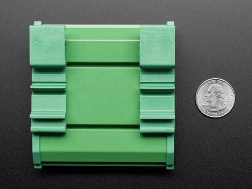 DIN Rail Terminal Block Adapter to Metro or Arduino mounted onto DIN rail