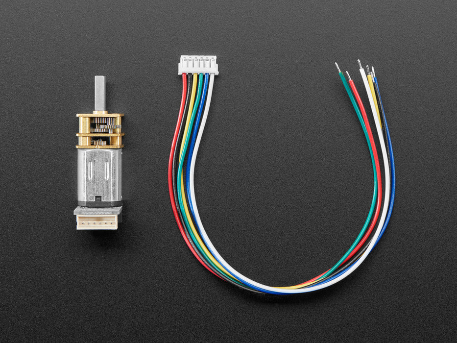 Geared DC Motor rotating while connected Circuitry shows RPM changing