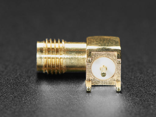 Right Angle SMA Thru Hole RF Connector