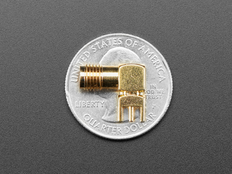 Right Angle RP-SMA Thru Hole RF Connector