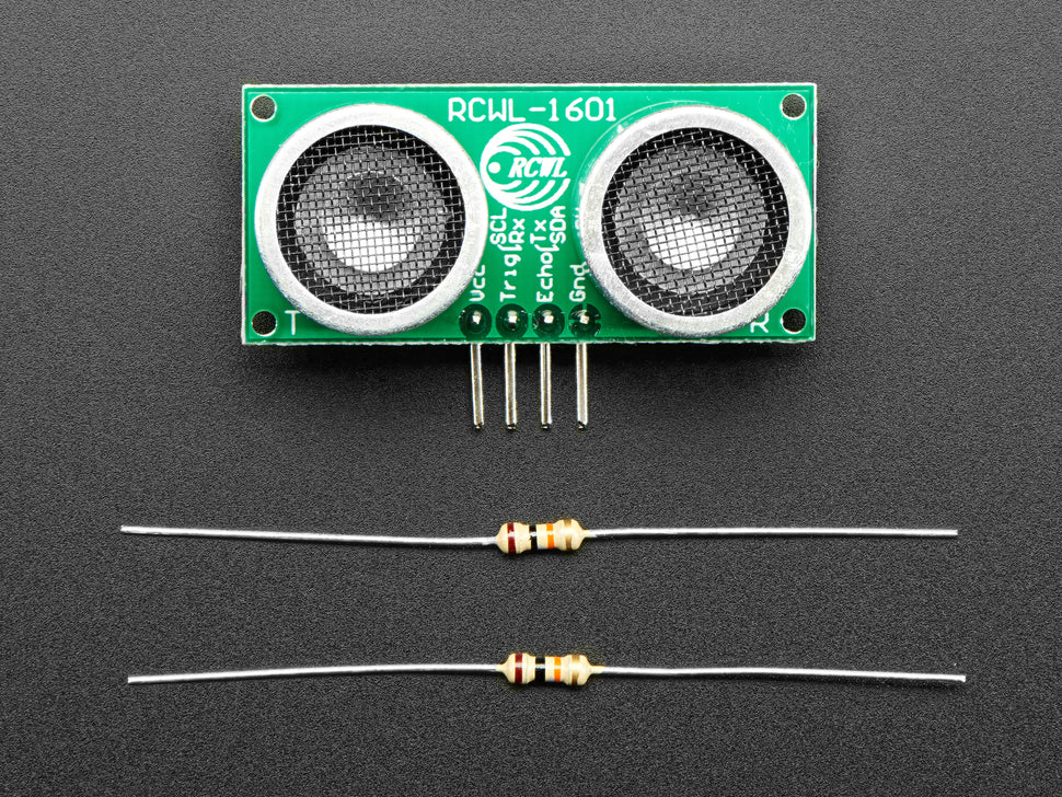 Ultrasonic Distance Sensor with I2C Interface - RCWL-1601 — Robot Italy