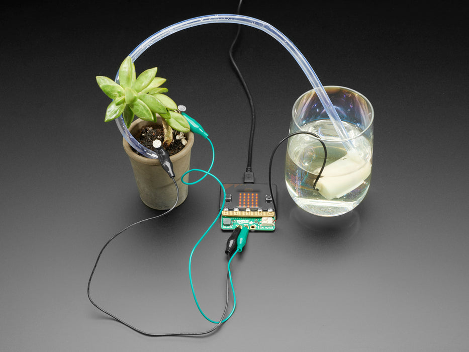 Top shot of Plant Care Kit for micro:bit or CLUE.