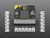 Top down view of Launchpad Breakout Board with a CLUE board inserted. 